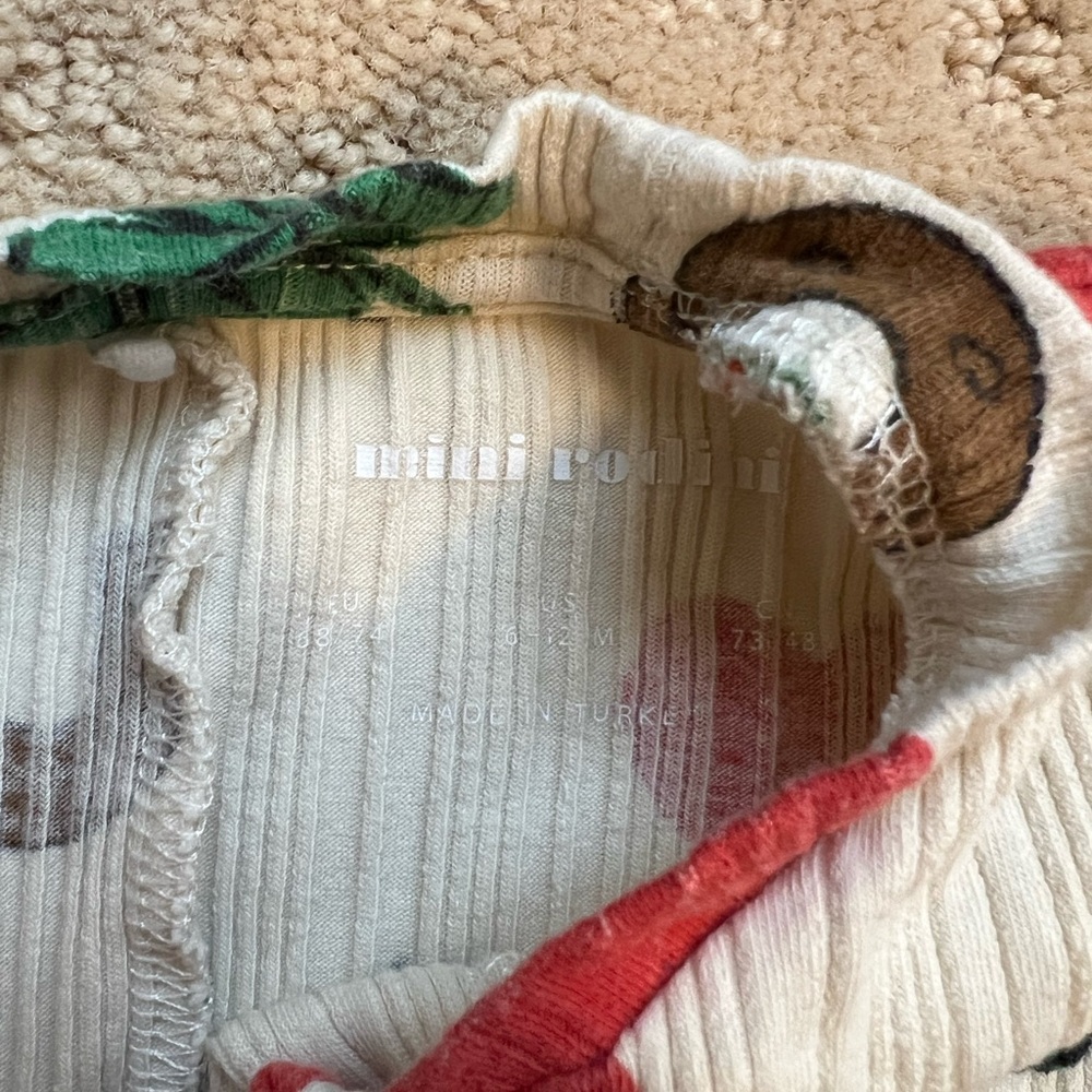 Mini Rodini Lucky One Piece - 6-12 months - Picture 2 of 3